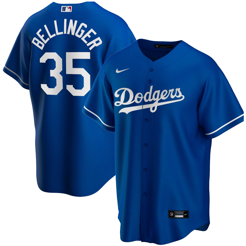 2020 MLB Men Los Angeles Dodgers Cody Bellinger Nike Royal Alternate 2020 Replica Player Jersey 1->los angeles dodgers->MLB Jersey